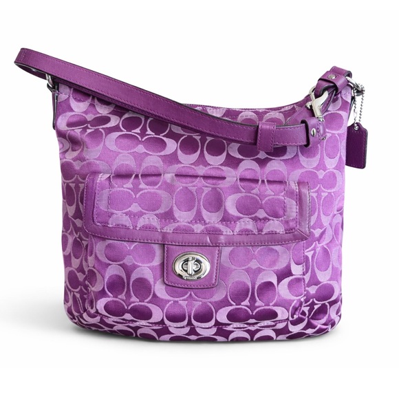 Coach Handbags - Coach Penelope Signature Sateen Convertible Shoulder Bag
